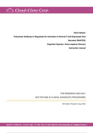 Polyclonal-Antibody-to-Regulated-On-Activation-In-Normal-T-Cell-Expressed-And-Secreted-(RANTES)-PAA116Hu01.pdf