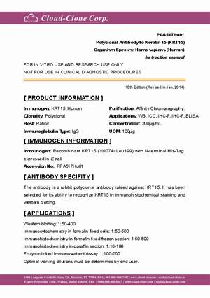 Antibody-to-Keratin-15--KRT15--A90517Hu01.pdf