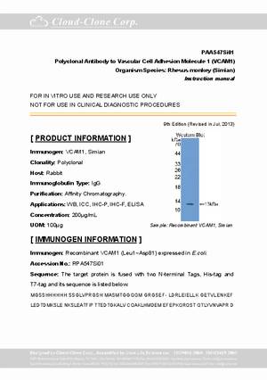 Polyclonal-Antibody-to-Vascular-Cell-Adhesion-Molecule-1--VCAM1--PAA547Si01.pdf