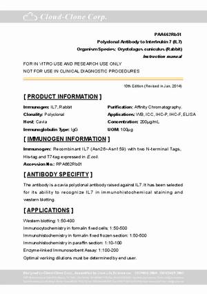 Polyclonal-Antibody-to-Interleukin-7--IL7--PAA662Rb51.pdf