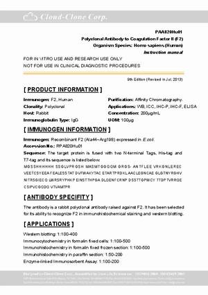 Polyclonal-Antibody-to-Coagulation-Factor-II--F2--PAA820Hu01.pdf