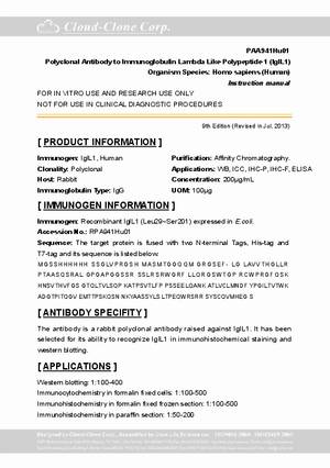 Polyclonal-Antibody-to-Immunoglobulin-Lambda-Like-Polypeptide-1--IglL1--PAA941Hu01.pdf