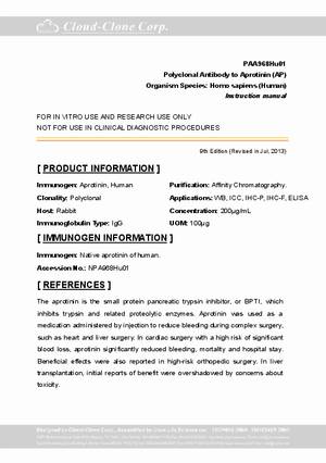 Polyclonal-Antibody-to-Aprotinin--AP--PAA968Hu01.pdf