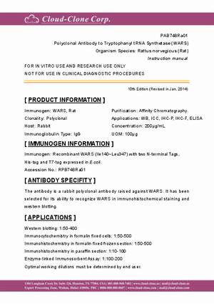 Polyclonal-Antibody-to-Tryptophanyl-tRNA-Synthetase--WARS--PAB748Ra01.pdf