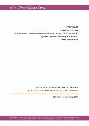 Polyclonal-Antibody-to-High-Mobility-Group-Nucleosome-Binding-Domain-Protein-1-(HMGN1)-PAB876Hu01.pdf