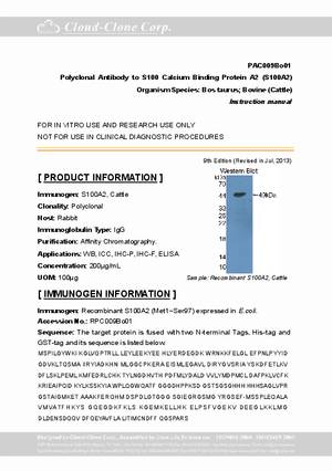 Polyclonal-Antibody-to-S100-Calcium-Binding-Protein-A2--S100A2--PAC009Bo01.pdf