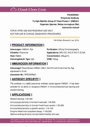 Polyclonal-Antibody-to-High-Mobility-Group-AT-Hook-Protein-1--HMGA1--PAC050Ra01.pdf