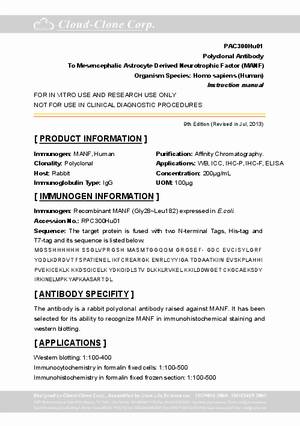 Polyclonal-Antibody-to-Mesencephalic-Astrocyte-Derived-Neurotrophic-Factor--MANF--PAC300Hu01.pdf