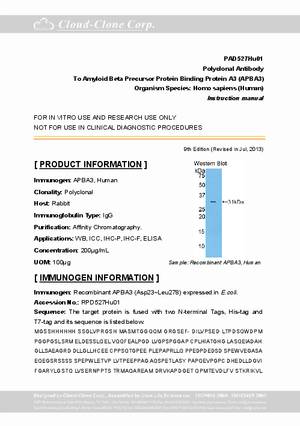 Polyclonal-Antibody-to-Amyloid-Beta-Precursor-Protein-Binding-Protein-A3--APBA3--PAD527Hu01.pdf