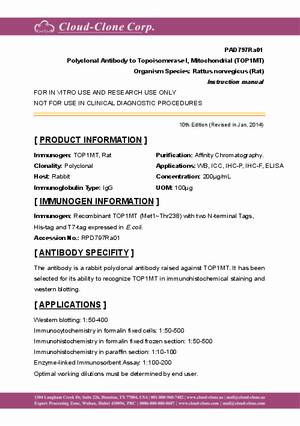 Polyclonal-Antibody-to-Topoisomerase-I--Mitochondrial--TOP1MT--PAD797Ra01.pdf