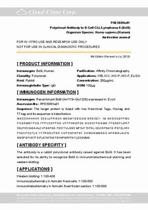 Polyclonal-Antibody-to-B-Cell-CLL-Lymphoma-9--Bcl9--PAE585Hu01.pdf