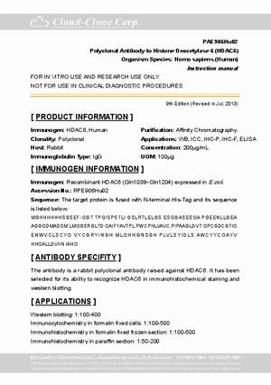 Antibody-to-Histone-Deacetylase-6--HDAC6--A94906Hu02.pdf