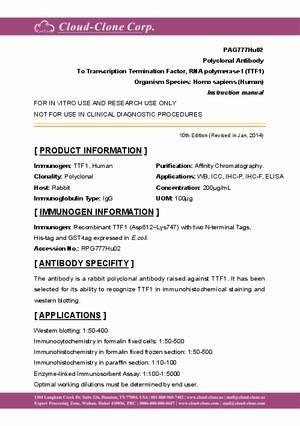 Polyclonal-Antibody-to-Transcription-Termination-Factor--RNA-polymerase-I--TTF1--PAG777Hu02.pdf