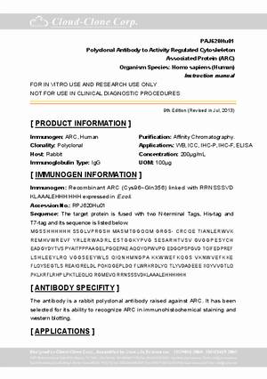 Polyclonal-Antibody-to-Activity-Regulated-Cytoskeleton-Associated-Protein--ARC--PAJ620Hu01.pdf