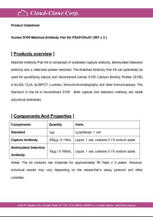 Antibody-Pair-for-S100-Calcium-Binding-Protein-(S100)-PSA012Hu01.pdf