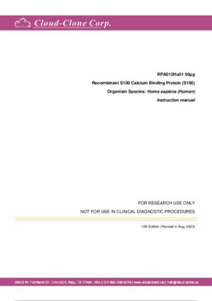 Recombinant-S100-Calcium-Binding-Protein-(S100)-RPA012Hu01.pdf