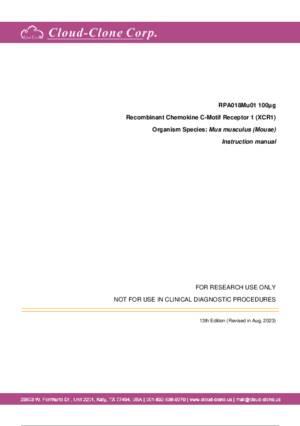 Recombinant-Chemokine-C-Motif-Receptor-1-(XCR1)-RPA018Mu01.pdf