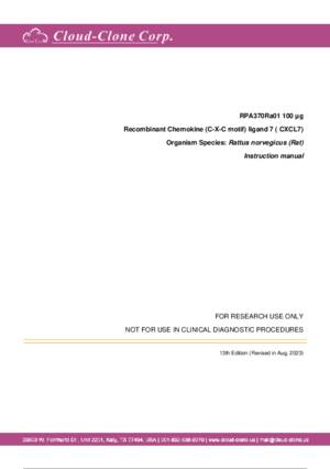 Recombinant-Chemokine-(C-X-C-motif)-ligand-7-(-CXCL7)-RPA370Ra01.pdf