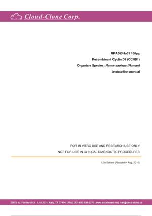 Recombinant-Cyclin-D1-(CCND1)-RPA585Hu01.pdf