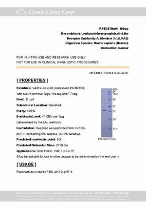 Recombinant-Leukocyte-Immunoglobulin-Like-Receptor-Subfamily-A--Member-3--LILRA3--RPB387Hu01.pdf