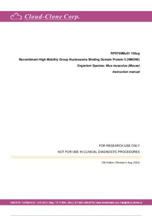 Recombinant-High-Mobility-Group-Nucleosome-Binding-Domain-Protein-5-(HMGN5)-RPD769Mu01.pdf