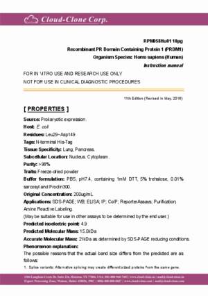 Recombinant-PR-Domain-Containing-Protein-1-(PRDM1)-RPM058Hu01.pdf