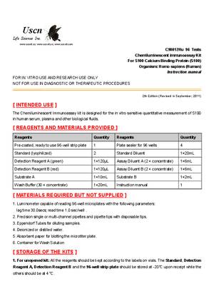 CLIA-Kit-for-S100-Calcium-Binding-Protein--S100--C90012Hu.pdf