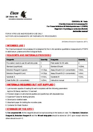 CLIA-Kit-for-Tissue-Inhibitors-Of-Metalloproteinase-4--TIMP4--C90130Rb.pdf