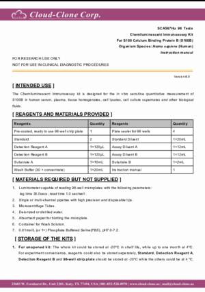 CLIA-Kit-for-S100-Calcium-Binding-Protein-B-(S100B)-SCA567Hu.pdf