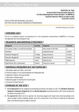 ELISA-Kit-for-Bone-Morphogenetic-Protein-Receptor-1A--BMPR1A--E90015Ra.pdf