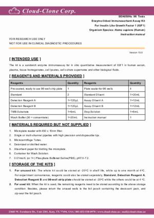 ELISA-Kit-for-Insulin-Like-Growth-Factor-1-(IGF1)-SEA050Hu.pdf