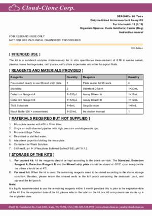 ELISA-Kit-for-Interleukin-18-(IL18)-SEA064Ca.pdf