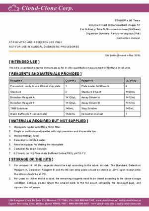 ELISA-Kit-for-N-Acetyl-Beta-D-Glucosaminidase-(NAGase)-SEA069Ra.pdf