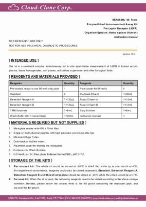 ELISA-Kit-for-Leptin-Receptor-(LEPR)-SEA083Hu.pdf