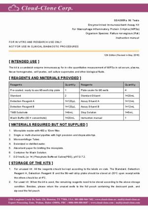 ELISA-Kit-for-Macrophage-Inflammatory-Protein-3-Alpha-(MIP3a)-SEA095Ra.pdf