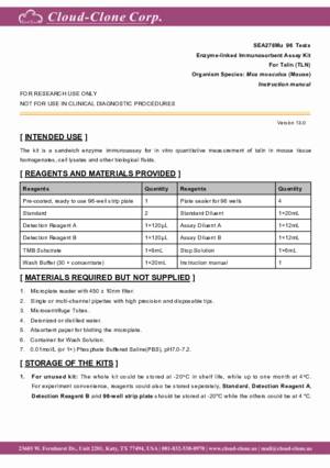 ELISA-Kit-for-Talin-1-(TLN1)-SEA278Mu.pdf