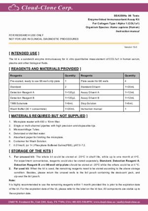 ELISA-Kit-for-Collagen-Type-I-Alpha-1-(COL1a1)-SEA350Hu.pdf