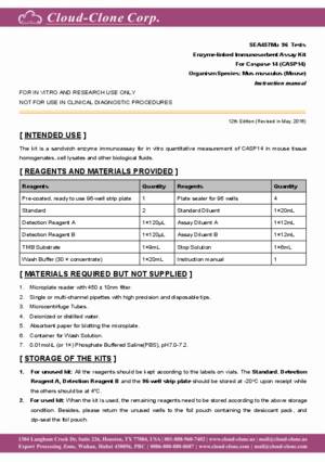 ELISA-Kit-for-Caspase-14-(CASP14)-SEA457Mu.pdf