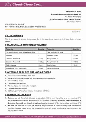 ELISA-Kit-for-Tissue-Factor-(TF)-SEA524Hu.pdf