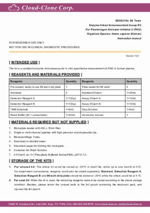 ELISA-Kit-for-Plasminogen-Activator-Inhibitor-2-(PAI2)-SEA531Hu.pdf