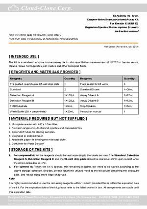 ELISA-Kit-for-Keratin-12--KRT12--SEA535Hu.pdf