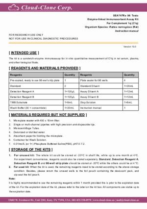 ELISA-Kit-for-Complement-1q-(C1q)-SEA747Ra.pdf