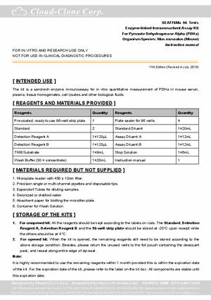 ELISA-Kit-for-Pyruvate-Dehydrogenase-Alpha-(PDHa)-E90776Mu.pdf