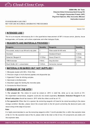 ELISA-Kit-for-Integrin-Associated-Protein-(IAP)-SEB014Mu.pdf