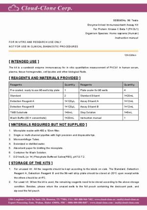 ELISA-Kit-for-Protein-Kinase-C-Beta-1-(PKCb1)-SEB045Hu.pdf