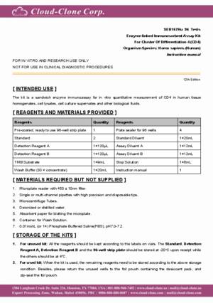 ELISA-Kit-for-Cluster-Of-Differentiation-4-(CD4)-SEB167Hu.pdf