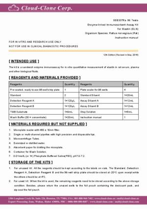 ELISA-Kit-for-Elastin-(ELN)-SEB337Ra.pdf