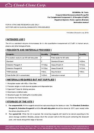 ELISA-Kit-for-Complement-Component-1--Q-Receptor-(C1qR1)-SEB405Hu.pdf