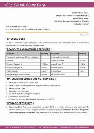 ELISA-Kit-for-Lumican-(LUM)-SEB496Hu.pdf