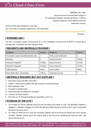 ELISA-Kit-for-Glutamate-Receptor-Interacting-Protein-1-(GRIP1)-SEB753Hu.pdf